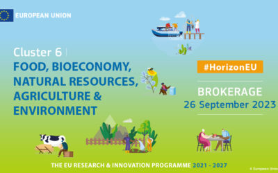 Cluster 6 – Food, Bioeconomy, Natural Resources, Agriculture & Environment, Info day and Brokerage Event 27/09/2023