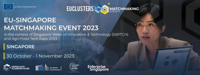 EU – Singapore Matchmaking Event, 31/10-02/11/2023