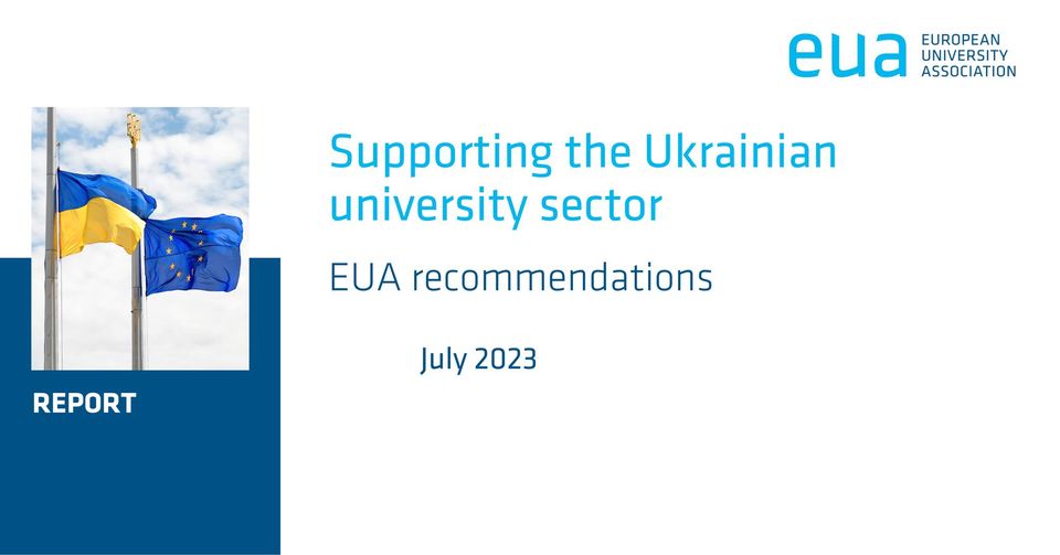 EUA recommendations for supporting Ukranian Universities