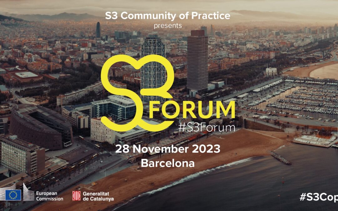 Smart Specialisation (S3) Forum 2023, 28/11/2023, Barcelona