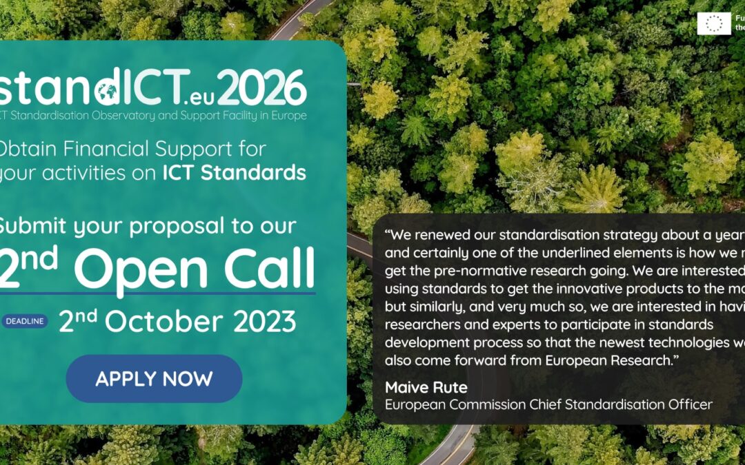 StandICT.eu 2026 – 2nd Open Call