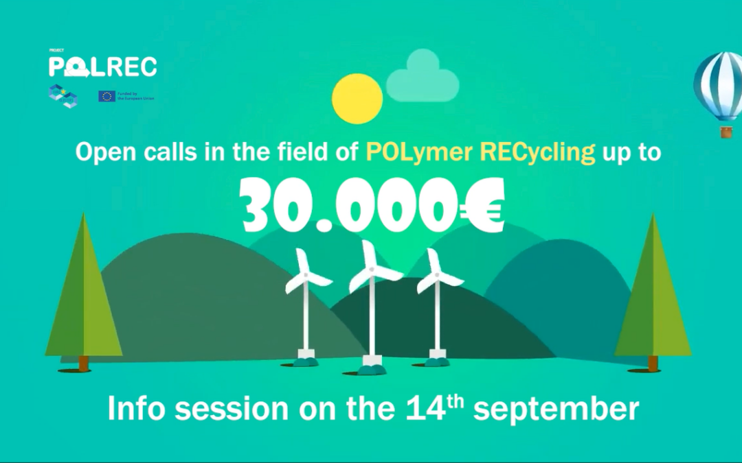 POLREC Open Call for Innovation in Recycling Polymer Wastes