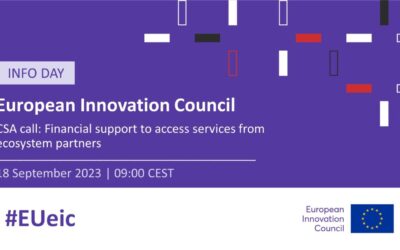 EIC : Online Info Session – Financial support to access services from ecosystem partners