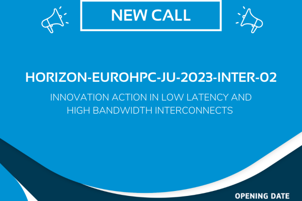 European HPC: Innovation Action in Low Latency and High Bandwidth Call for proposals