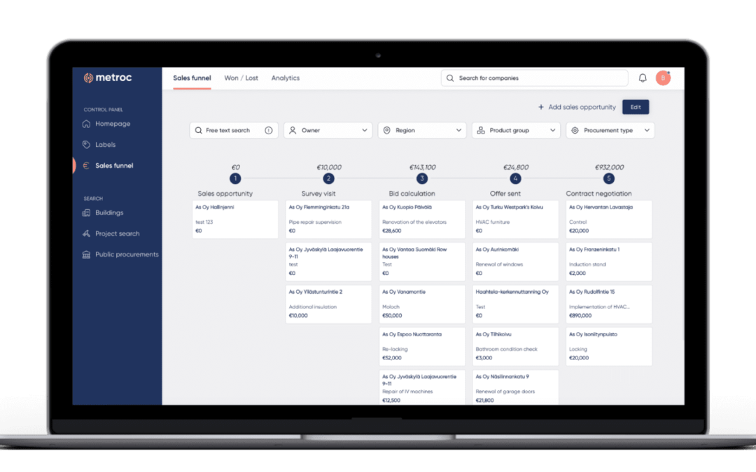 Finnish construction tech firm Metroc raises €2M to bring AI clarity to construction projects