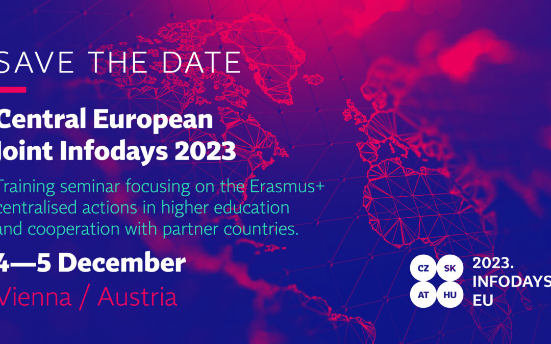 Erasmus Central European Joint Infodays 2023 