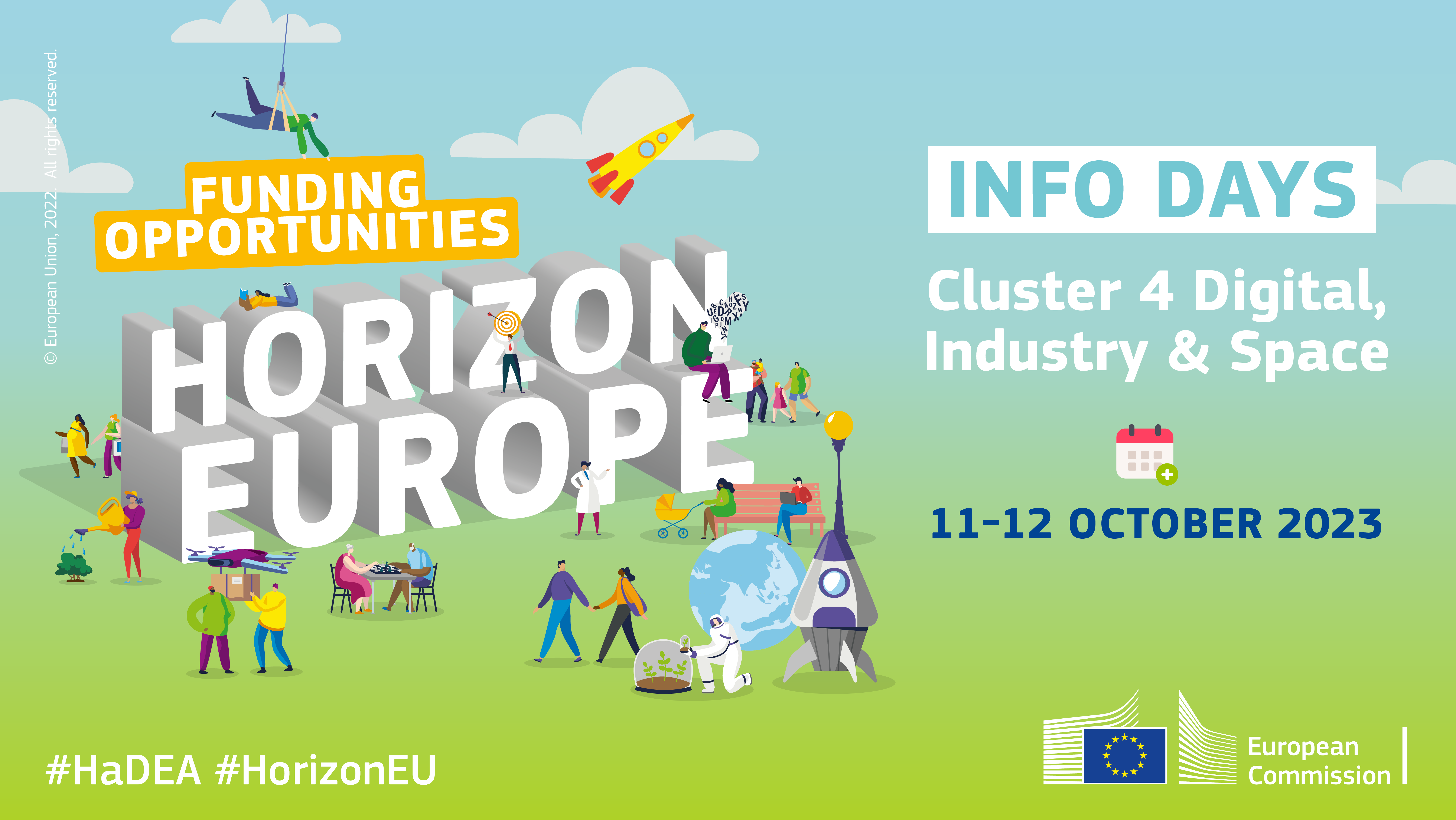 Horizon Europe Info Days – Cluster 4 , 11/10/2023