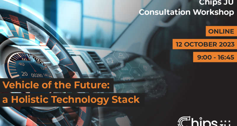 Chips JU Consultation Workshop: Vehicle of the future – a Holistic Technology Stack, 12/10/2023