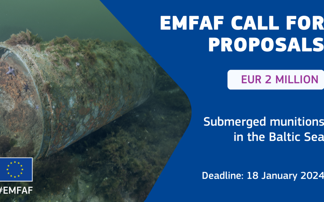 2023 EMFAF virtual Info Day – Regional flagship: submerged munitions in the Baltic Sea