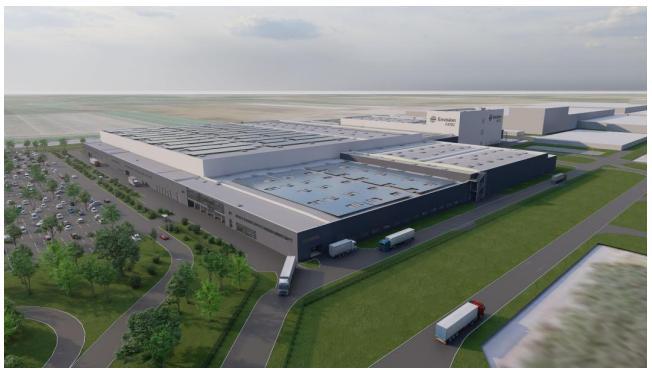 EIB makes InvestEU-backed investment of €450 million to build AESC electric battery gigafactory in Douai