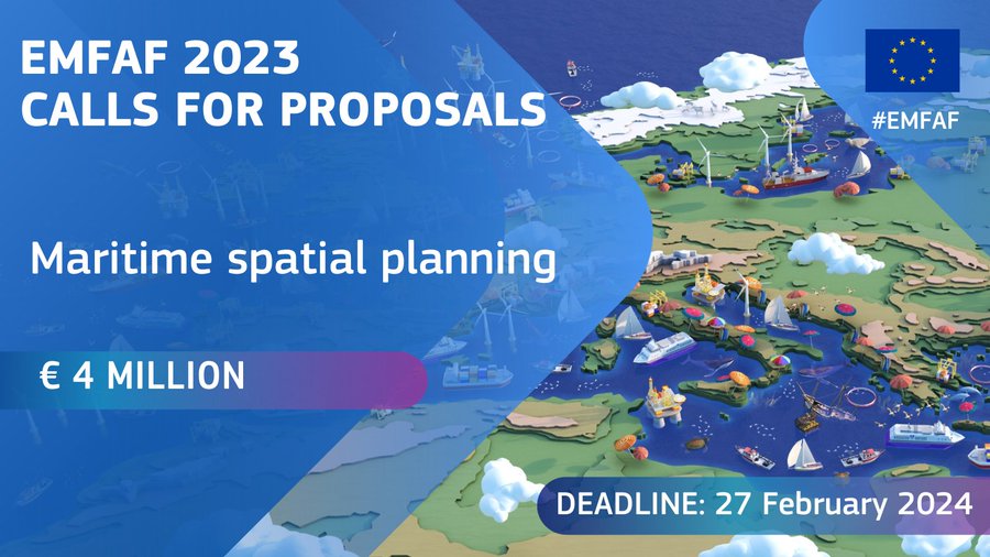 Maritime Spatial Planning projects (EMFAF-2023-PIA-MSP)