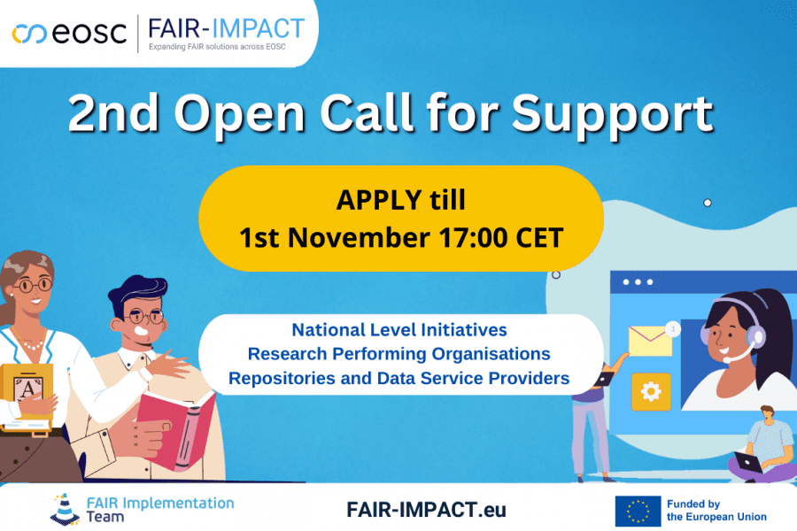 FAIR-IMPACT project launches second round of support call