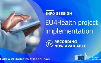 Recording of info session on EU4Health project implementation