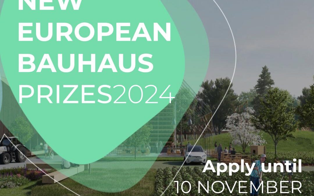 The New European Bauhaus Prizes are back! – Applications are open