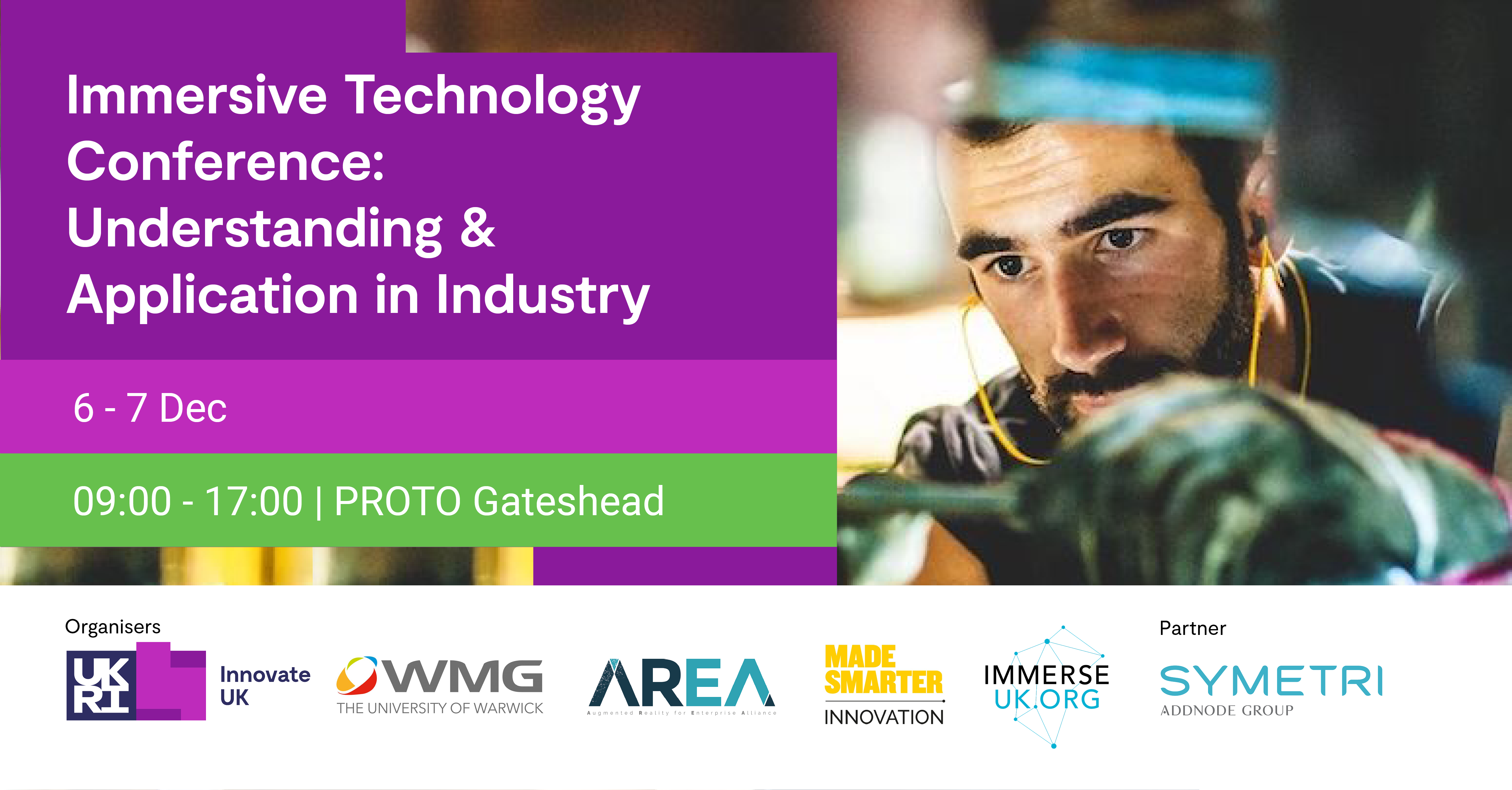 Immersive Technology Conference: Understanding & Application in Industry, 06-07/12/2023