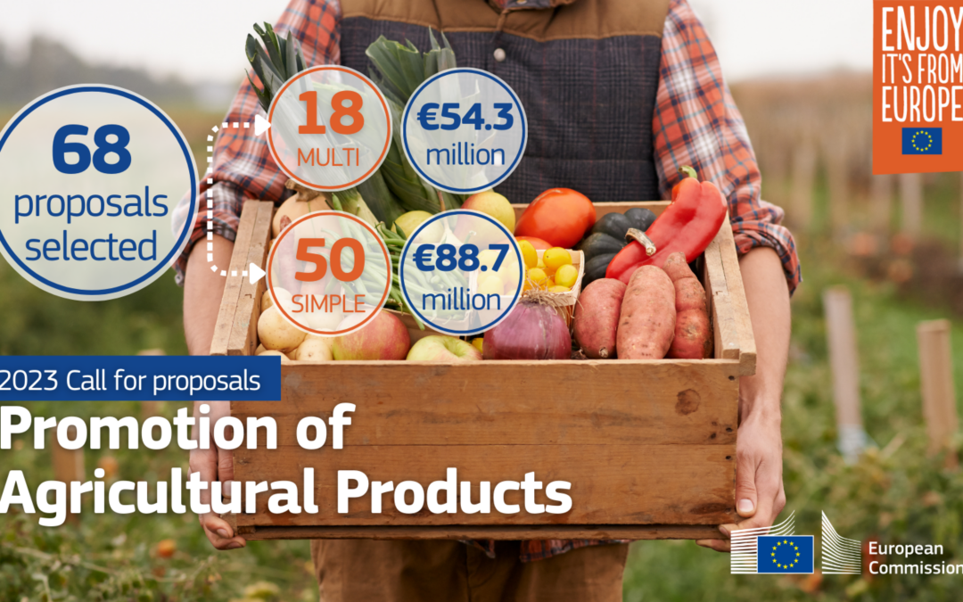 EU to co-fund 68 new campaigns to promote sustainable and high-quality EU farm products