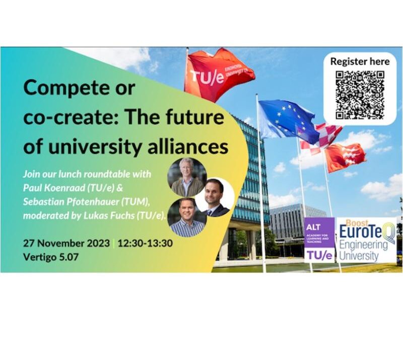 Roundtable – Compete Or Co-Create: The Future Of University Alliances, 27/11/2023