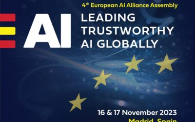 4th European AI Alliance Assembly: Leading Trustworthy AI Globally, 16-17/11/2023, Live stream