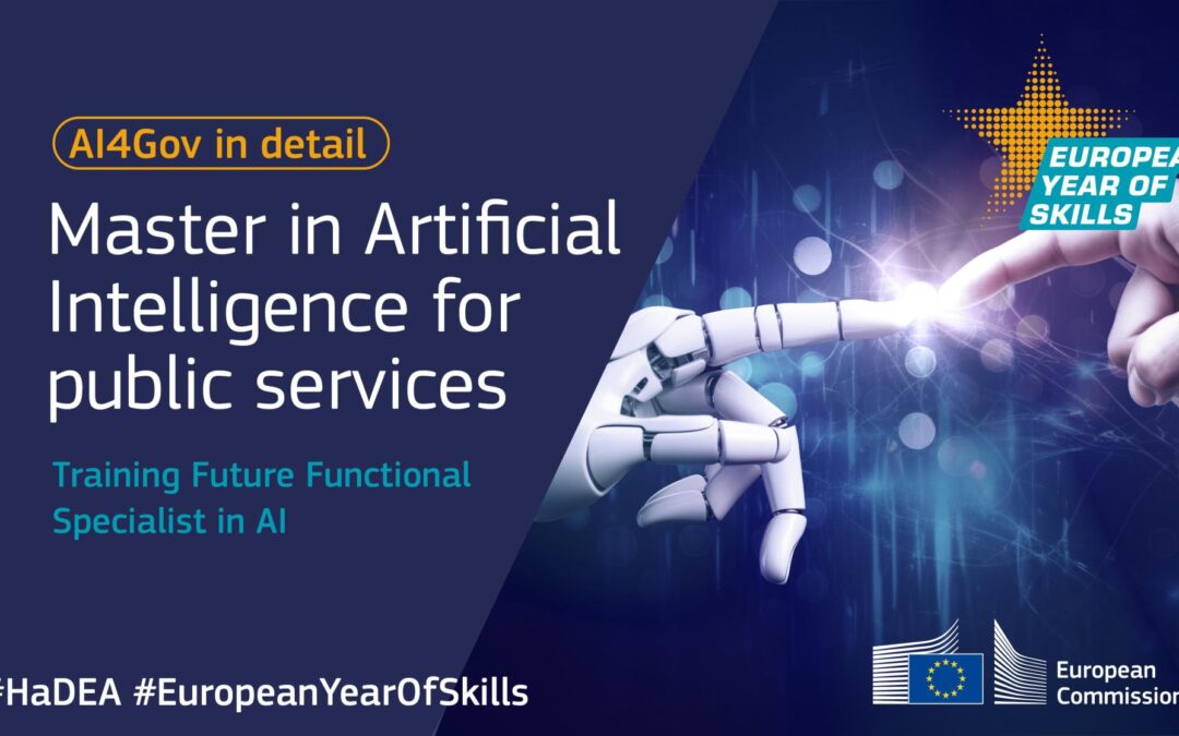 European Year of Skills: Master in Artificial Intelligence for Public Services