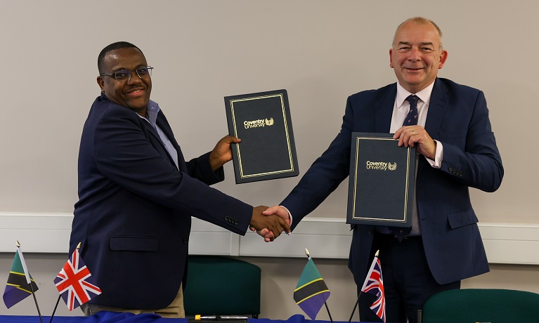 Coventry University building closer ties with Tanzania’s oldest higher education financial institution