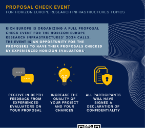 Proposal Check Event for Research Infrastructures Topics 2024