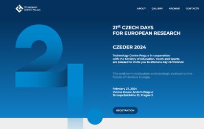 21st CZECH DAYS FOR EUROPEAN RESEARCH CZEDER 2024