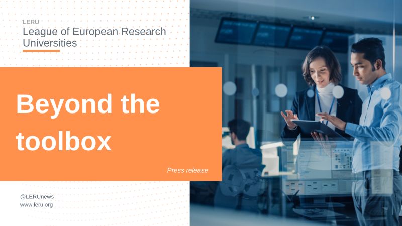 LERU reacts to Council Recommendation on research careers : “Beyond the toolbox”