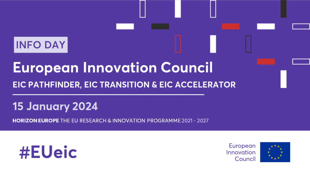 SAVE THE DATE! “European Innovation Council online Info Day – Work Programme 2024” on 15 January 2024