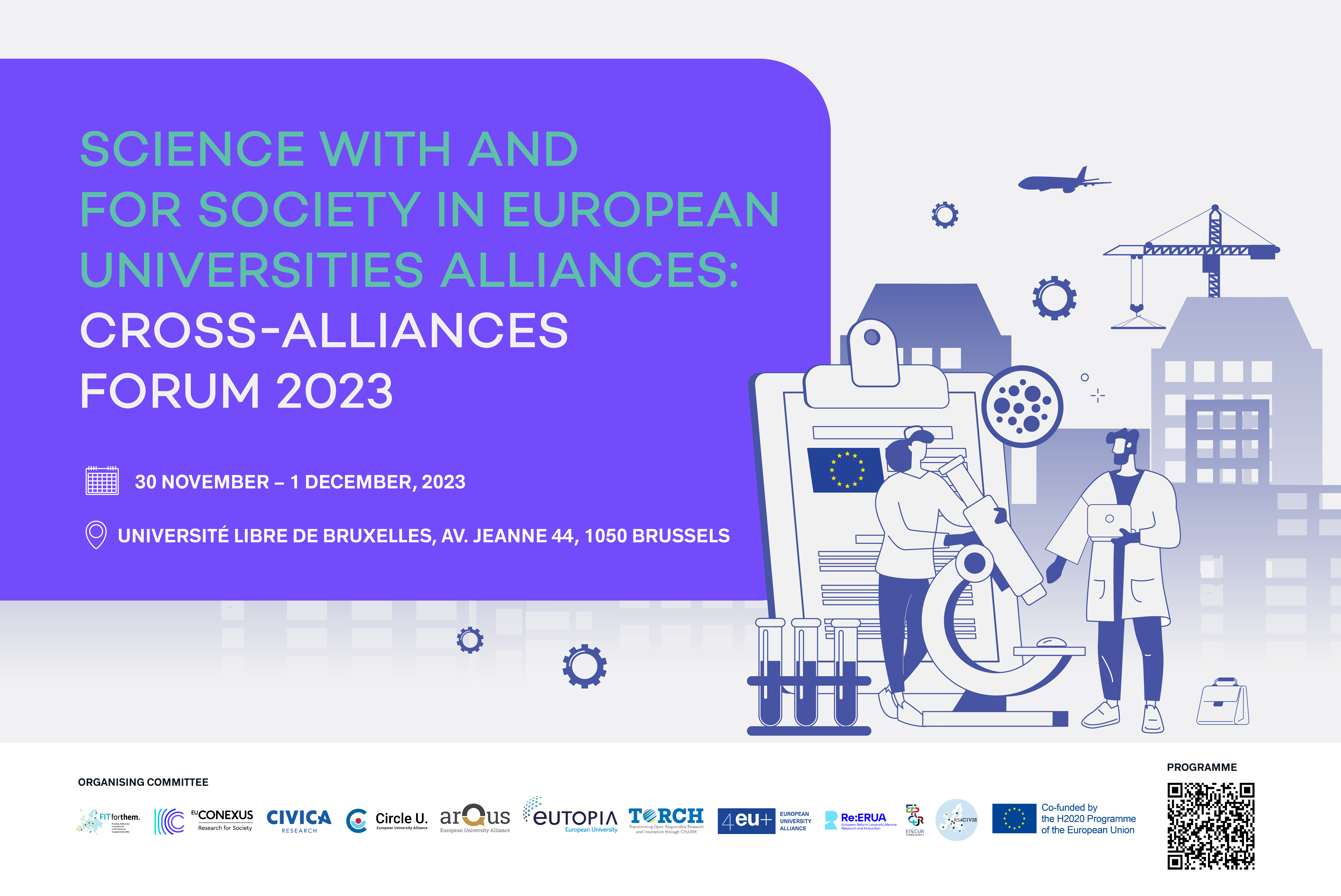 Science with and for Society in European Universities Alliances – Cross-Alliances Forum 2023, Videos and presentations available