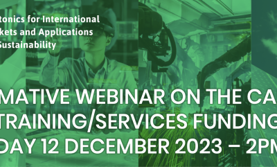 Informative webinar about the call for Training/services of PIMAP4Sustainability – December 12th