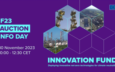 Innovation Fund Auction Info Day – 30 November 2023 – Presentation and recording available