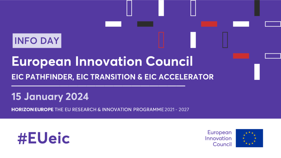 European Innovation Council Info Day – Work Programme 2024, Video Available
