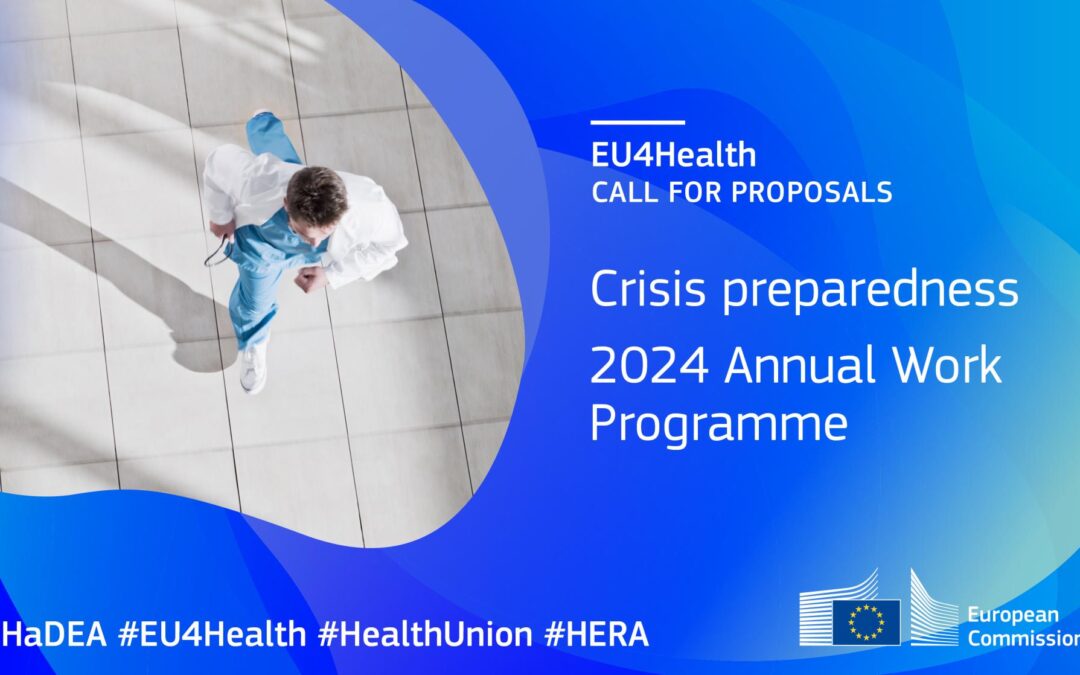 EU4Health 2024 calls for proposals – crisis preparedness