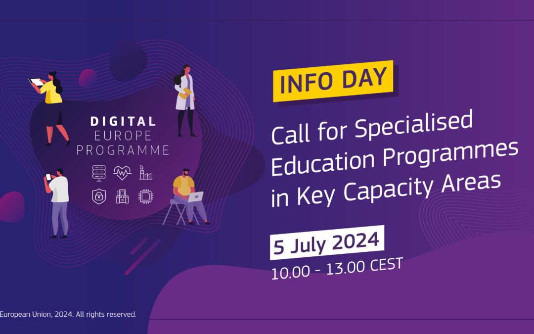 Info Day for the call DIGITAL-2024-ADVANCED-DIGITAL-07-KEYCAPACITY (LUMP SUM). 05/07/2024