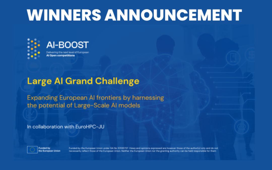 Winners Announced for the Large AI Grand Challenge