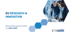 Business Europe publishes position paper on EU R&I priorities for 2024-2029