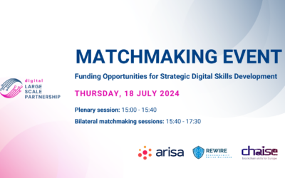 Matchmaking Event: Funding Opportunities for Strategic Digital Skills Development