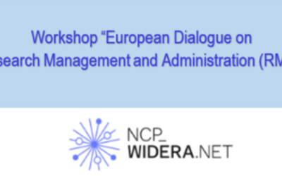 WIDERA Workshop ”European Research Area Dialogue on Research Management and Administration (RMA)”, 24/09/2024
