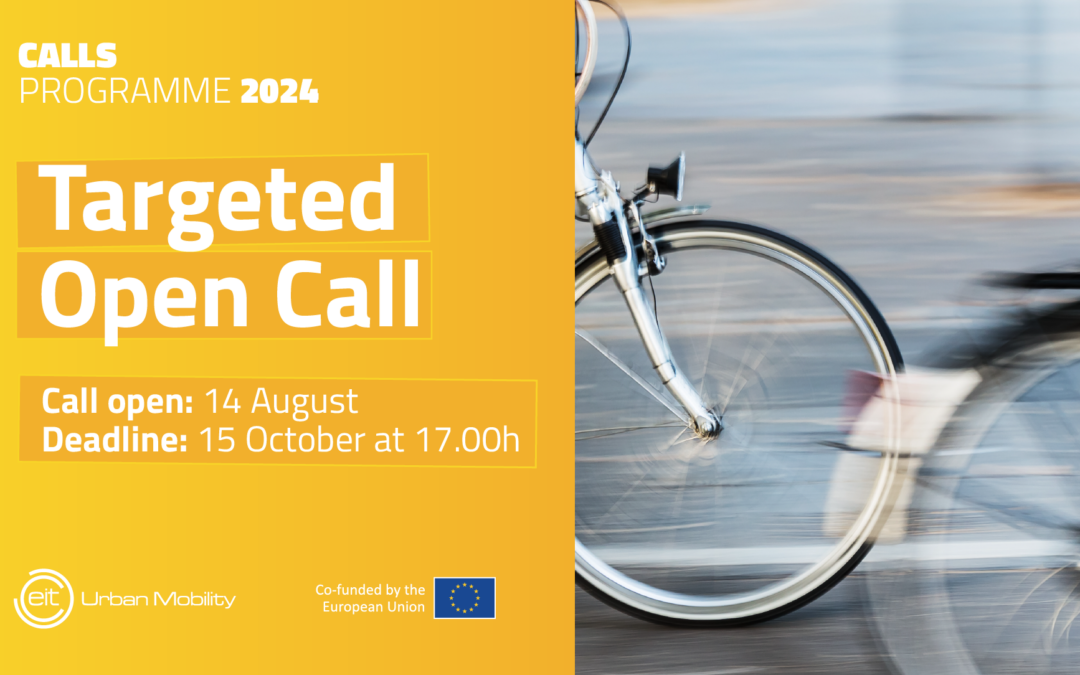 EIT Urban Mobility Targeted Open Call 2025