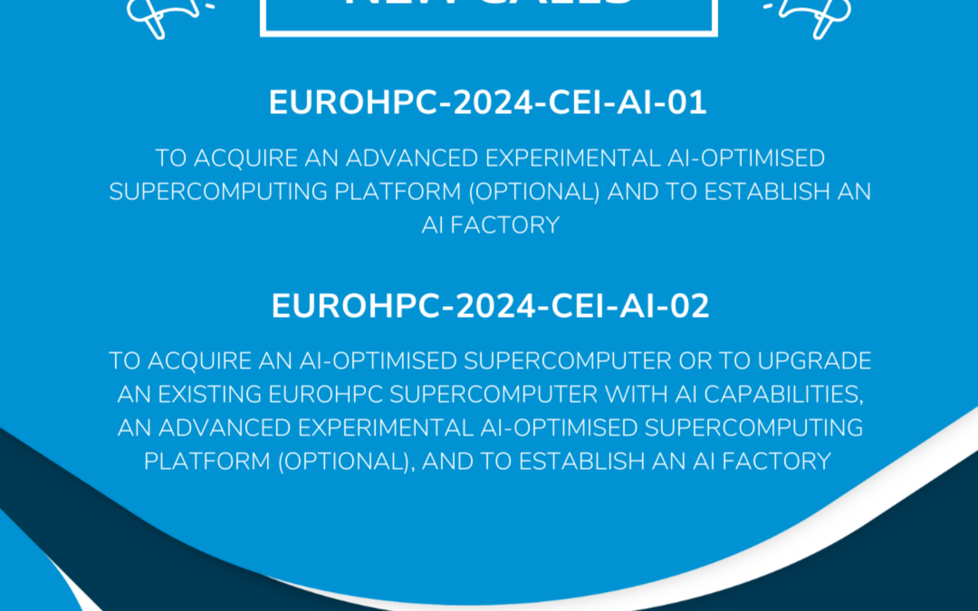 The EuroHPC Joint Undertaking Launches AI Factories Calls to Boost European Leadership in Trustworthy AI