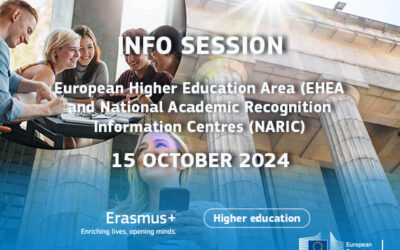 Info session: European Higher Education Area (EHEA) and National Academic Recognition Information Centres (NARIC)