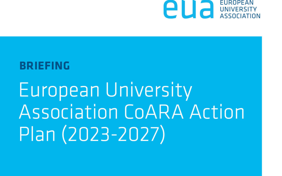 EUA presents CoARA Action Plan