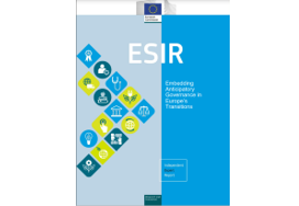 ESIR policy brief highlights importance of embedding anticipatory governance in Europe’s transitions