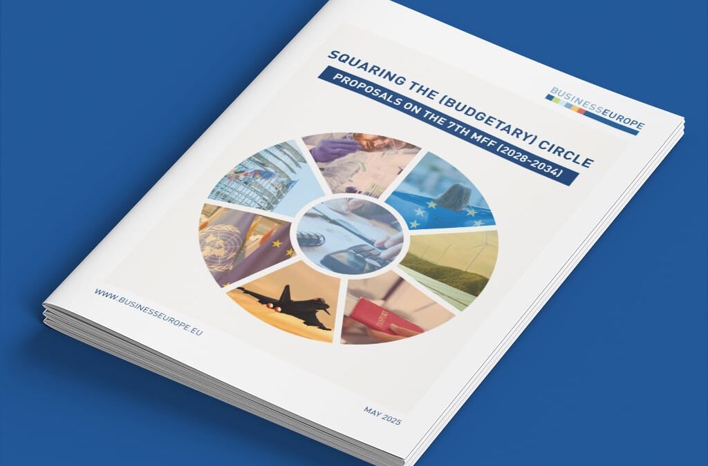 BusinessEurope urges EU leaders to prioritise revitalisation of European competitiveness in next MFF