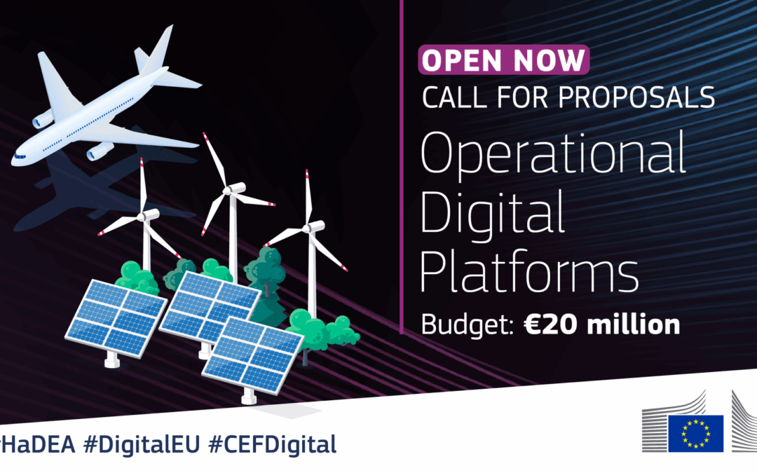 Call for proposals for Operational Digital Platforms is now open