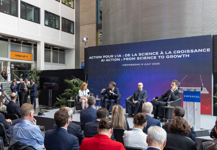 President Macron launches Imperial-CNRS joint engineering laboratory