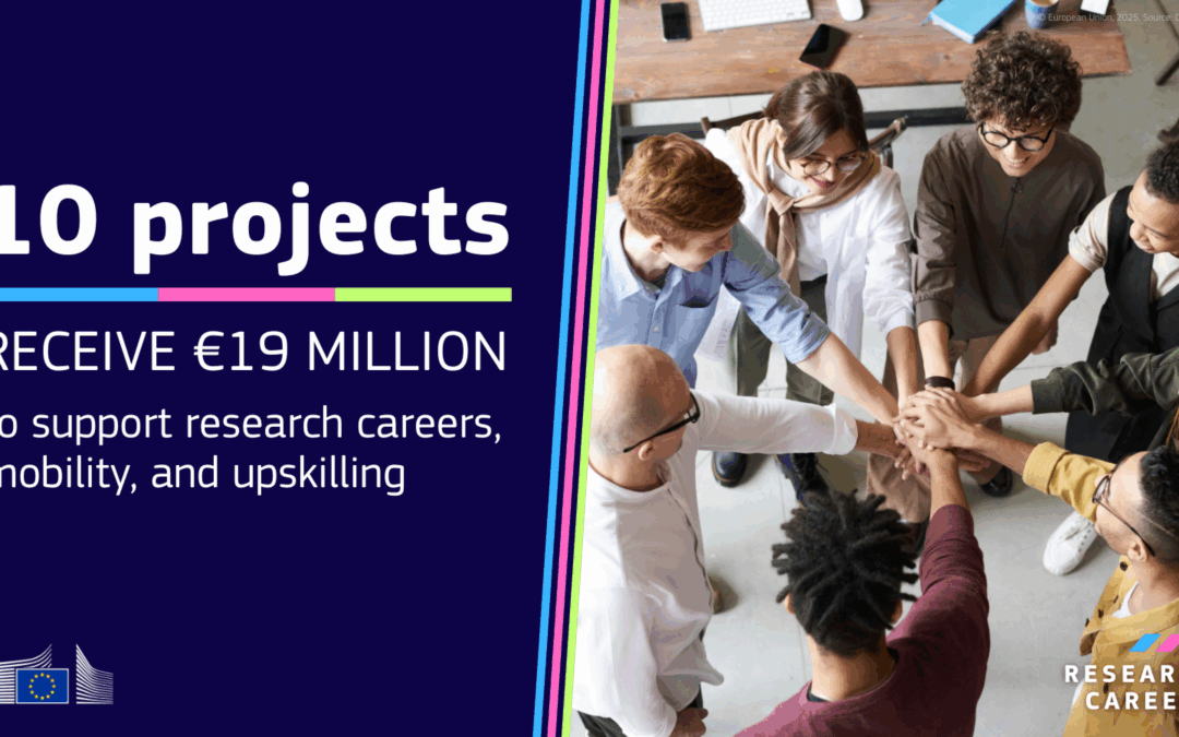 The EU backs 10 new projects to support research careers