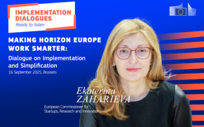 Registration Now Open – Dialogue on Implementation and Simplification with Commissioner Ekaterina Zaharieva