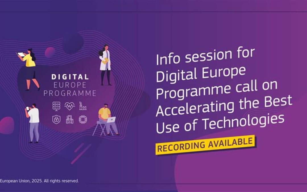 Info Session: Accelerating the Best Use of Technologies – Materials available