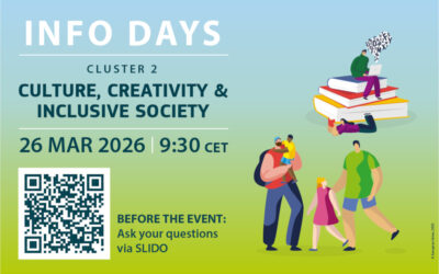 Horizon Europe info days – Cluster 2 Culture, creativity and inclusive society: Presentations available